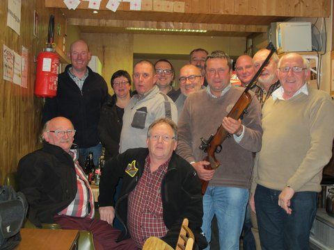 Groepsfoto van de club leden.